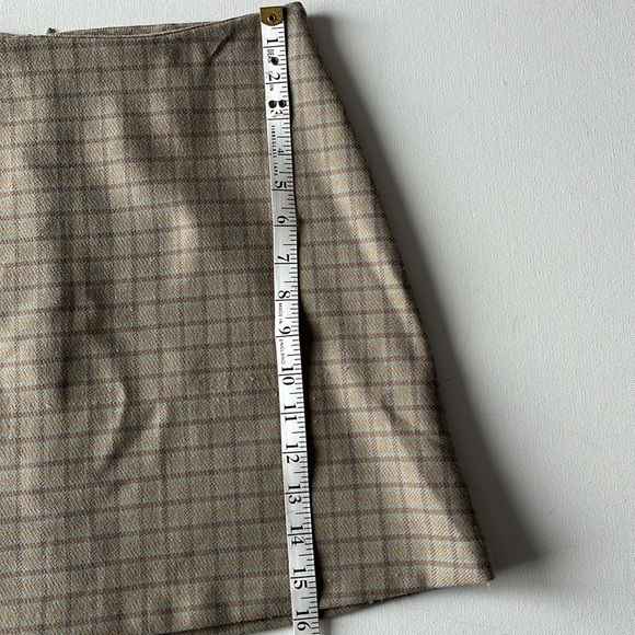 Wilfred Plaid Mini Skirt - Picture 5 of 8
